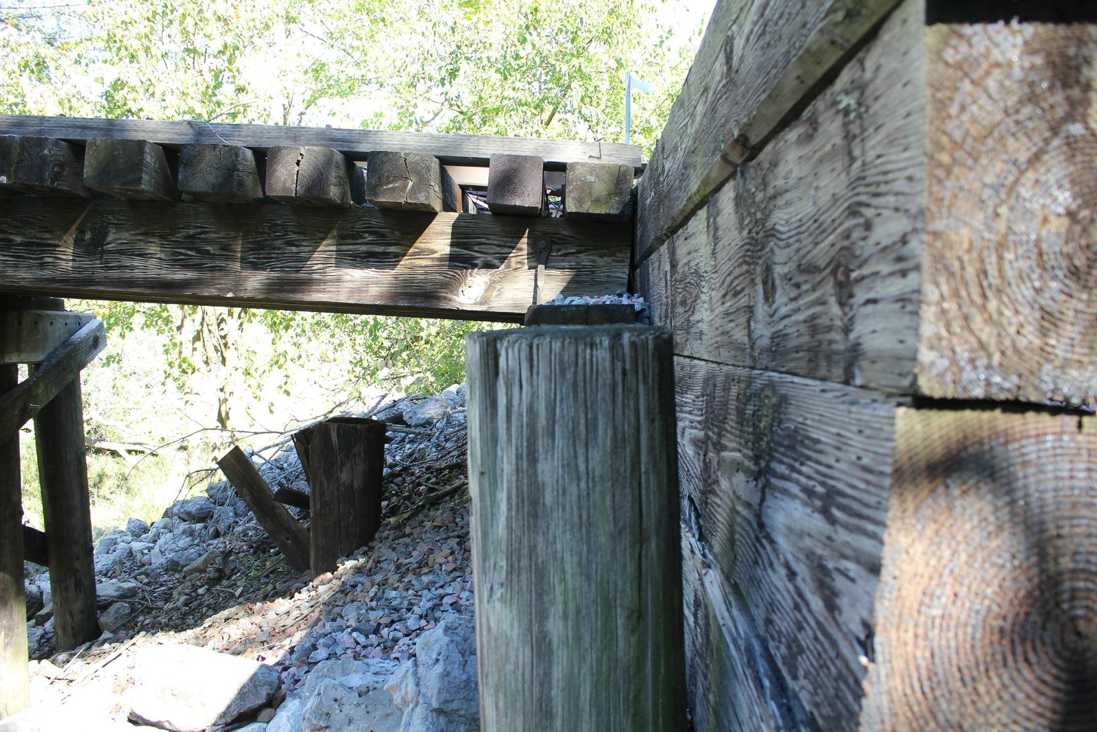 East abutment